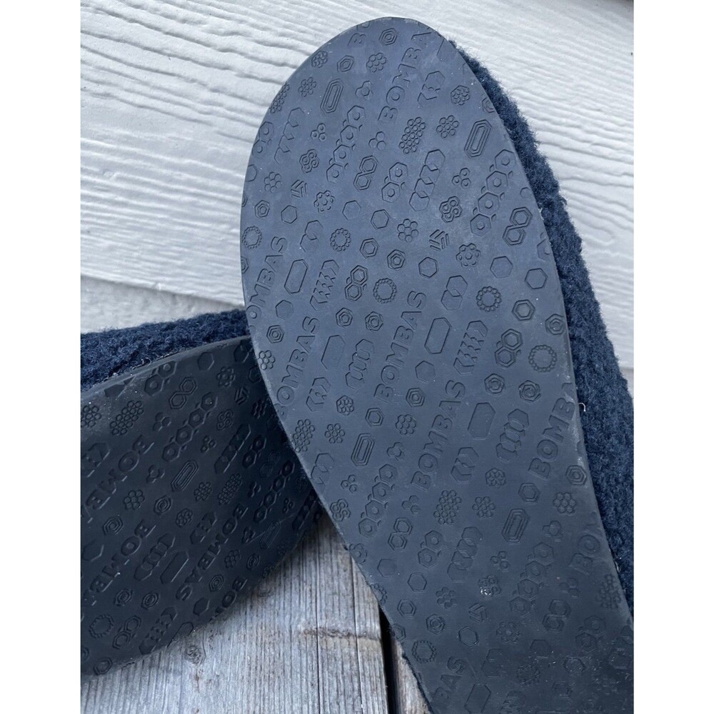 Bombas Sunday Slippers Women’s 11 Sherpa Comfort Slip On Mule - Navy Blue - Picture 7 of 10